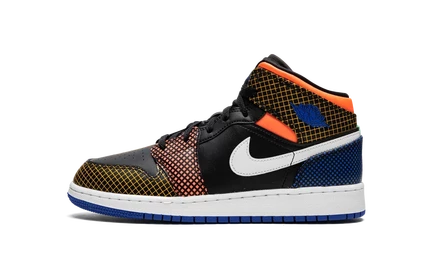Детские кроссовки Jordan Air Jordan 1 Mid MMD, разноцветные