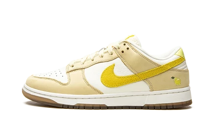 Унисекс кроссовки Nike Dunk Low, лимонные