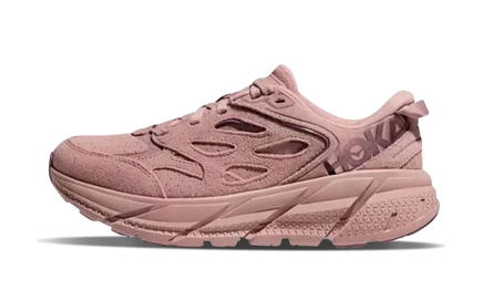 Кроссовки Hoka Cliftl Suede, бледно-сиреневые