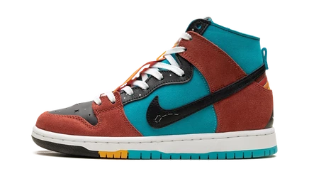 Кроссовки Nike SB Dunk High «Di'orr Greenwood»