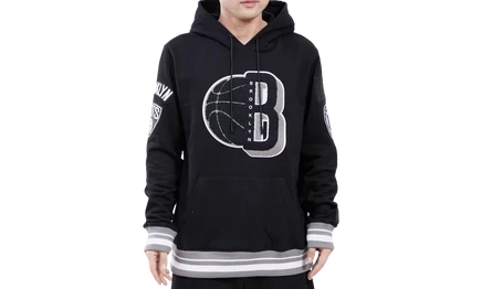 Худи Pro Standard NBA Brooklyn Nets Mash Up Logo, черное