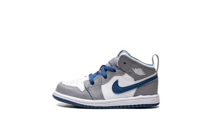 Кроссовки детские Jordan 1 Mid DQ8425-014 «True Blue Cement»