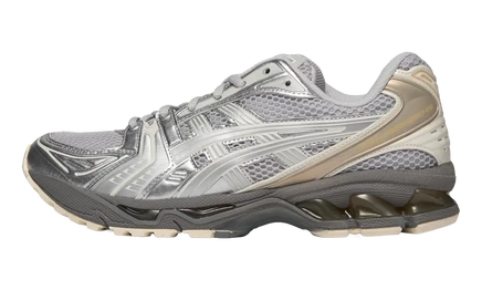 Мужские кроссовки Asics Gel-Kayano 14, серо-серебристые
