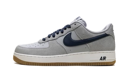 Кроссовки Nike Air Force 1 Low, светло-серые/темно-синие