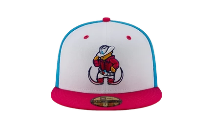Унисекс кепка New Era 59FIFTY NE747, бело-голубая
