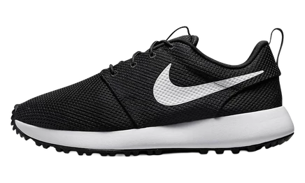 Мужские гольф-кроссовки Nike Roshe Golf, черно-белые