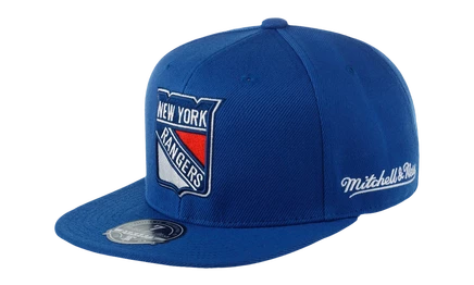 Мужская кепка Mitchell & Ness New York Rangers, синяя