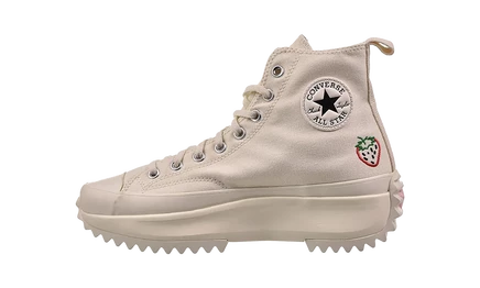 Кеды Converse Run Star Hike с вышивкой, бежевые