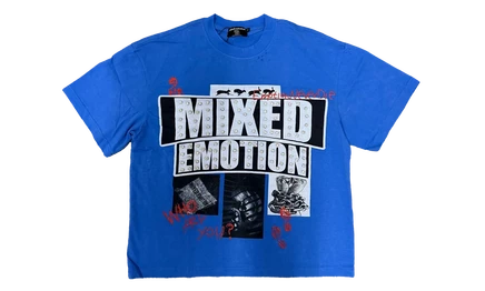 Мужская футболка Mixed Emotions MIXE076, синяя