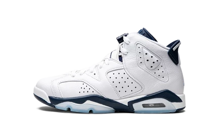 Детские кроссовки jordan air jordan 6 retro gs, полуночно-синие