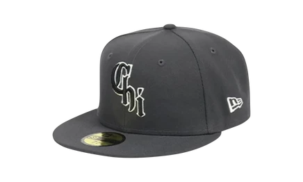 Бейсболка New Era 59FIFTY Уайтсокс, графитовая