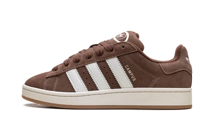 Женские кеды Adidas Campus 00s, коричнево-белые