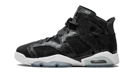 Детские кроссовки Jordan 6 Retro PREM HC Heiress, черный замш