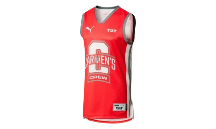 Майка баскетбольная Puma TBT Carmens Crew, красная