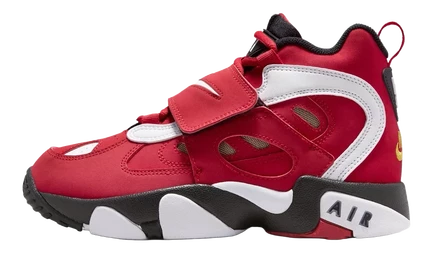 Детские кроссовки Nike Air Diamond Turf 2, красно-белые