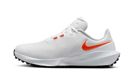 Гольф-кроссовки Nike Infinity Golf Next Nature, белые/Safety Orange