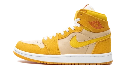 Женские кеды Jordan Air Jordan 1 Zoom CMFT 2, Yellow Ochre