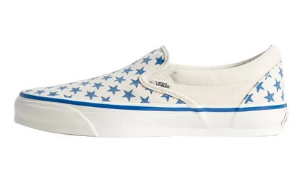 Мужские слипоны Vans Classic Slip-On 98 LX, сине-белые