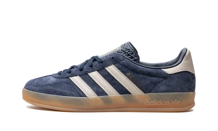 Кеды adidas gazelle indoor legend ink wonder beige, бежевые