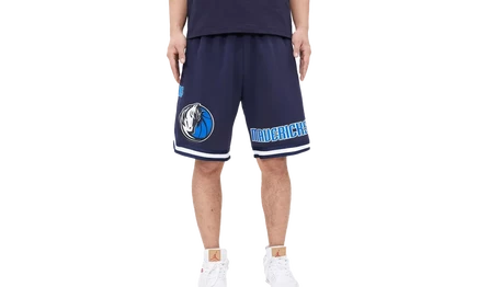 Мужские шорты Pro Standard Dallas Mavericks, темно-синие
