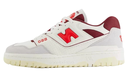 Кроссовки New Balance 550, бело-красные