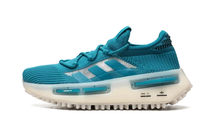 Кроссовки Adidas NMD S1 Active Teal, бирюзовые