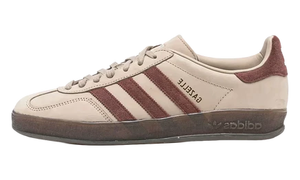 Мужские кеды Adidas Gazelle Indoor, хаки-коричневые