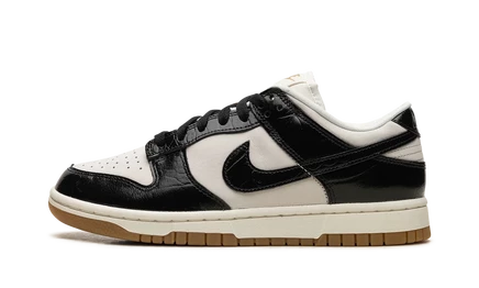 Женские кеды Nike Dunk Low LX «Black Croc»