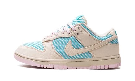 Женские кеды Nike Dunk Low «Heat Wave», бело-бирюзовые
