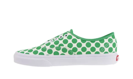 Кеды Vans x MOCA Brenna Youngblood Authentic, бело-зеленые
