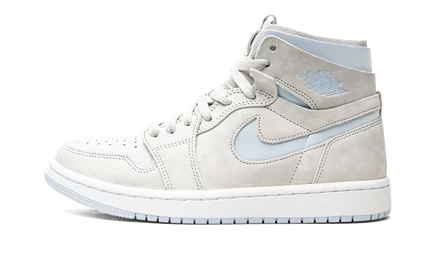 Женские кроссовки Jordan 1 High Zoom CMFT, серо-дымчатые