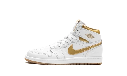 Детские кроссовки Jordan Air Jordan 1 Retro High OG, золотистые
