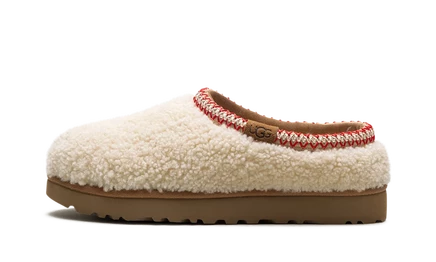 Женские тапочки Ugg Tasman Maxi Curly, натуральные