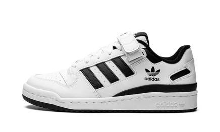 Кроссовки Adidas Forum Low FY7757, бело-черные