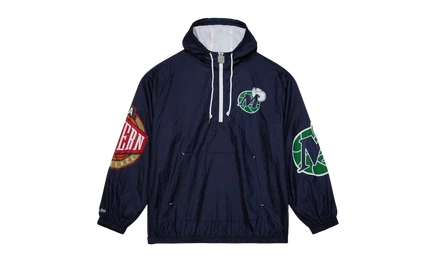 Анорак Mitchell & Ness Team OG 2.0 Mavericks, темно-синий