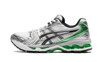 Кроссовки Asics GEL-Kayano 14 1201A019 110, бело-малахитовые