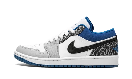Кроссовки Jordan 1 Low SE DM1199 140, сине-белые