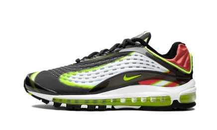 Кроссовки Nike Air Max Deluxe AJ7831 «Volt/Habanero Red»
