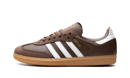 Женские кеды adidas Samba OG IE6522 «Earth Strata Gum», коричневые