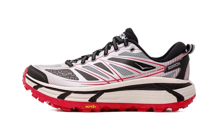 Кроссовки Hoka Mafate Speed 2, серый/рубиновый