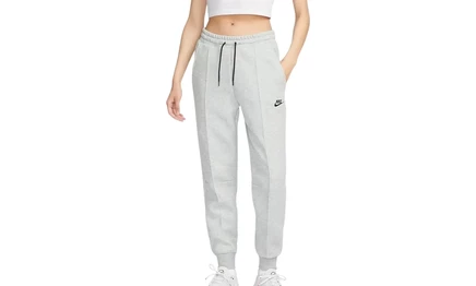 Женские джоггеры Nike Tech Fleece, тёмно-серый/черный