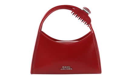 Унисекс кросс-боди Marc Jacobs Claw Clip Glam, красная