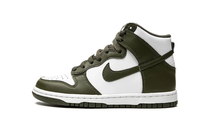 Подростковые кроссовки Nike Dunk High Cargo Khaki, хаки