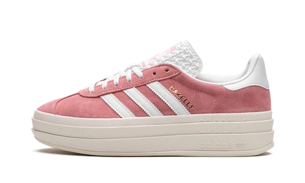 Женские кеды Adidas Gazelle Bold «Super Pop Pink»