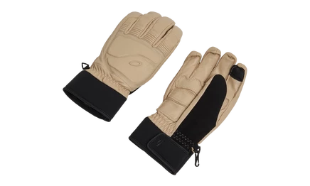 Кожаные перчатки Oakley Peak, цвета хаки