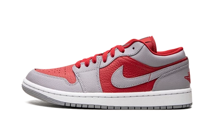 Женские кроссовки Jordan Air Jordan 1 Low SE Split, красно-серые