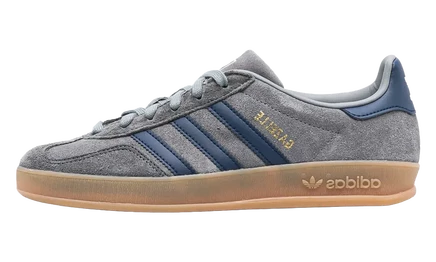 Мужские кроссовки Adidas Gazelle Indoor, серо-синие