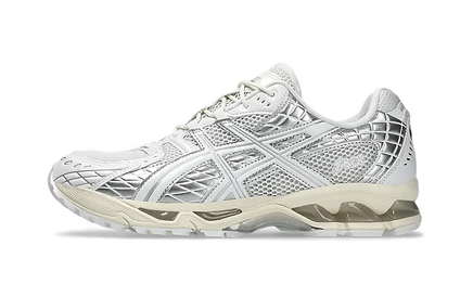 Кроссовки Asics GEL-Nimbus 10.1, белые/серебристые