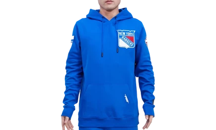 Худи Pro Standard New York Rangers Classic Chenille P/O, красная