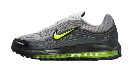 Кроссовки Nike Air Max TL 2.5, серо-черные с неоновым акцентом